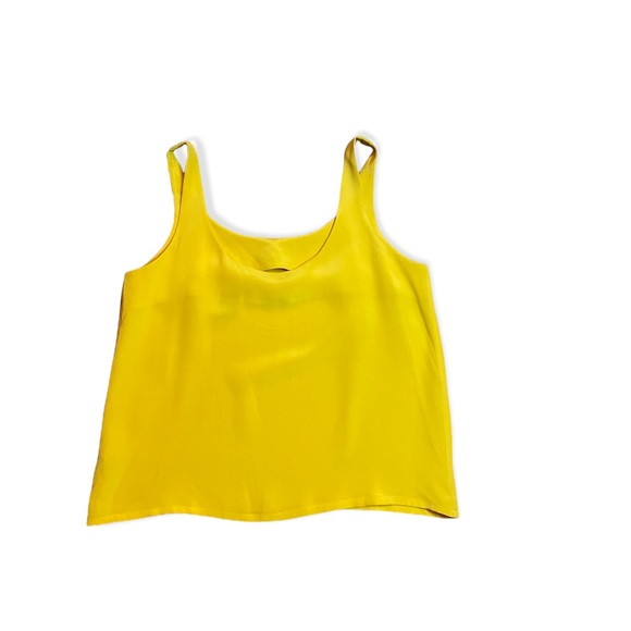 Vintage Ellen Tracey, 100% silk tank top. Size 8. - Picture 2 of 3